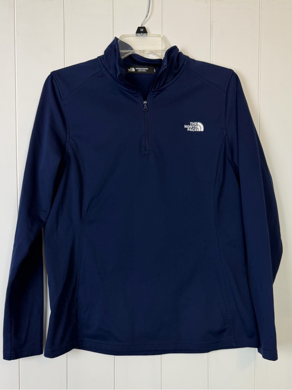 The North Face Womens Navy Quarter-Zip Pullover